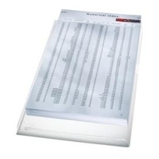 Leitz Genotherm, "L", A4, 170 mikron, narancsos felület, 20 mm, "Jumbo" (LEITZ_40563003) lefűző