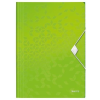 Leitz Gumis mappa, PP, A4, LEITZ Wow, zöld (E45990054)