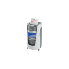 Leitz IQ OptiMax Office P5 iratmegsemmisítő, 35L, fehér iratmegsemmisítő