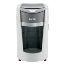 Leitz Iratmegsemmisítő, mikrokonfetti, 10 lap, LEITZ "IQ OptiMax P5" iratmegsemmisítő