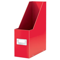 Leitz Iratpapucs, PP/karton, 95 mm, LEITZ "Click&Store", piros