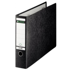 Leitz Iratrendező, 77 mm, A3, karton, újrahasznosított LEITZ "180", fekete irattartó