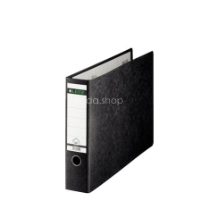Leitz Iratrendező, 77 mm, A3, karton, újrahasznosított, LEITZ &quot;180&quot;, fekete irattartó