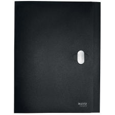  LEITZ Iratvédő mappa, 38 mm, PP, A4, LEITZ &quot;Recycle&quot;, fekete mappa