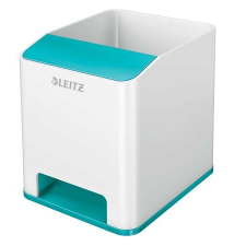 Leitz írószertartó, kettős színhatású, leitz "wow", jégkék írószertartó