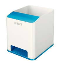 Leitz Írószertartó műanyag LEITZ Wow 2 rekeszes fehér/kék írószertartó