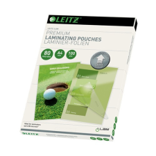 Leitz Lamináló fólia Leitz Standard A/4 80 mic. íves lamináló fólia