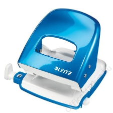 Leitz Lyukasztó, kétlyukú, 30 lap, LEITZ Nexxt Wow, metál kék (E50081036) lyukasztó