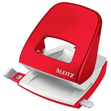 Leitz Lyukasztó, kétlyukú, 30 lap, "Nexxt Wow", piros (E50081026) (E50081026) lyukasztó