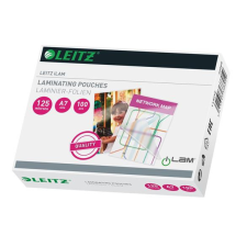 Leitz Meleglamináló fólia, 125 mikron, A7, fényes, LEITZ &quot;iLam&quot; lamináló fólia