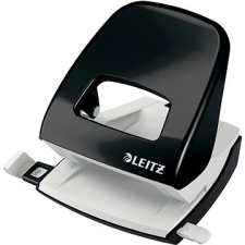 Leitz New NeXXt WOW 5008 metál fekete lyukasztó