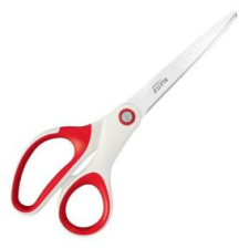 Leitz Olló, irodai, 20,5 cm, LEITZ "Wow Titán", piros olló