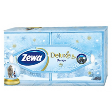 Leitz Papírzsebkendő ZEWA Deluxe 3 rétegű 90db-os dobozos higiéniai papíráru
