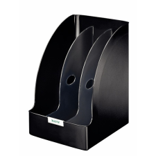 Leitz Plus Jumbo iratpapucs kivehető elválasztókkal 205 mm fekete 52390095 irattartó