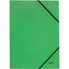 Leitz RECYCLE A4 gumiszalaggal, zöld