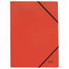 Leitz Recycle karbonsemleges karton gumis mappa piros (39080025) (Leitz39080025)