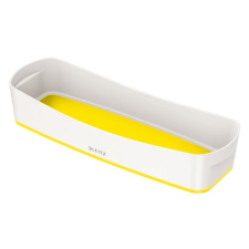 Leitz Tároló doboz LEITZ Wow Mybox műanyag keskeny fehér/sárga papírárú, csomagoló és tárolóeszköz
