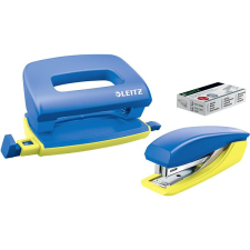 Leitz UrbanChic SET tűzőgép + lyukasztó, kék tűzőgép