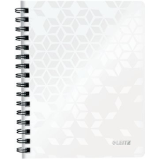 Leitz WOW A5, bélelt, fehér füzet