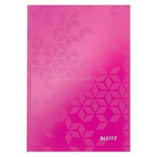 Leitz Wow beíró, A5, vonalas, 80 lap, keményfedeles (rózsaszín) (LEITZ_46271023) füzet