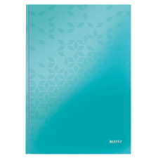 Leitz WOW beírókönyv A4 kockás, jégkék (46261051) füzet