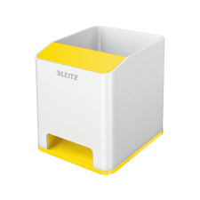Leitz WOW kettős színhatású tolltartó, fehér-sárga (53631016) tolltartó