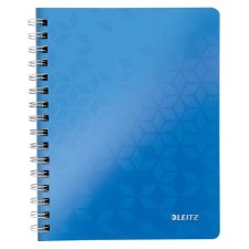 Leitz WOW spirálfüzet A5, kockás, kék (46410036) füzet
