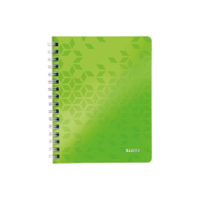 Leitz WOW spirálfüzet A5, vonalas, zöld (46390054) (e46390054) füzet