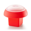 Lékué Egg cooking mould square | red (3402100R10U008)