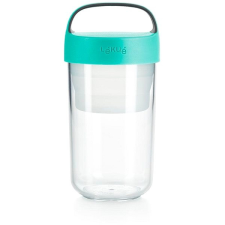 Lékué Jar To Go 600 ml | türkizkék uzsonnás doboz