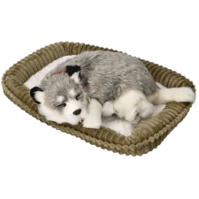 Lélegző alaszka husky kiskutya játék plüssfigura