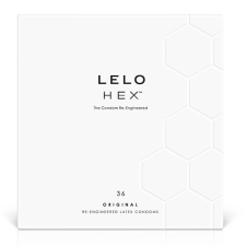 Lelo - HEX Condooms Original 36-os csomag síkosító