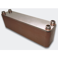 Lemezes hőcserélő 60 lemezes 280kW 4x1 1/4” külső csatlakozással fűtésszabályozás