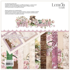 LemonCraft Papírkészlet 12&quot; (30 cm) - Secret Garden - Scrapbooking Paper Pad (1 csomag) decoupage papír