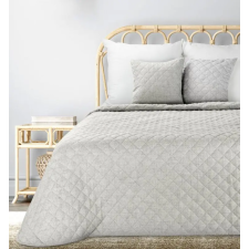  Len1 vászon szerkezetű préselt mintás ágytakaró Bézs 170x210 cm lakástextília
