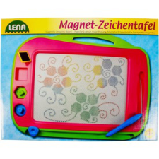 LENA Lena - színes mágneses rajzolótábla 41 cm kréta, festék és papír