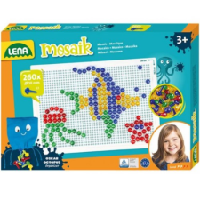 LENA Pötyi mozaik képkészítő készlet, 260 darabos, LENA-35626 kreatív és készségfejlesztő
