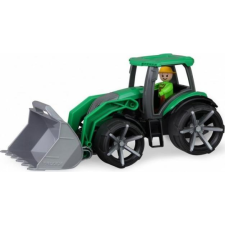 LENA Traktor homlokrakodóval - Zöld/Szürke (04517) autópálya és játékautó