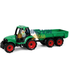 LENA : Truckies traktor utánfutóval és figurával 36cm kerti jármű