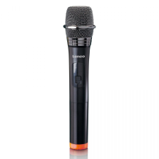 Lenco MCW-011BK wireless Microphone with 6,3mm battery powered receiver Black mikrofon
