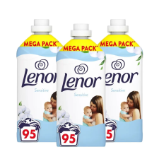 Lenor Sensitive öblítő 3x1995 ml (285 mosás) tisztító- és takarítószer, higiénia