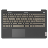 Lenovo 5CB1A29757 gyári új, magyar háttérvilágításos laptop billentyűzet + szürke felső fedél