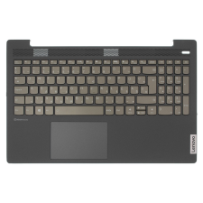 Lenovo 5CB1A29757 gyári új, magyar háttérvilágításos laptop billentyűzet + szürke felső fedél laptop alkatrész