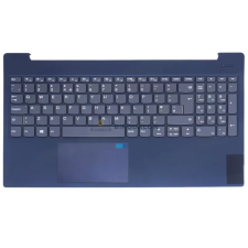 Lenovo IdeaPad S340-15IIL, S340-15IML gyári billentyűzet (UK kiosztás, kék) laptop alkatrész
