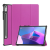 Lenovo Lenovo Tab P11 Pro (11.2) (2. generáció) TB-132FU, mappa tok, Trifold, érintőceruza tartó, lila