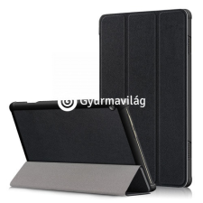 Lenovo Tab M10 (10.1) TB-X605F, mappa tok, Trifold, fekete tablet tok