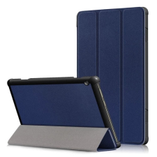 Lenovo Tab M10 (10.1) TB-X605F mappa tok Trifold sötétkék tablet tok