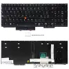 Lenovo ThinkPad E15 20RD, E15 20RE, E15 Gen 1, E15 Gen 2 20T8, 20T9 gyári billentyűzet (ES kiosztás, háttérvilágítással), fekete