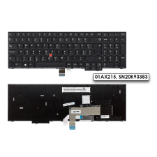 Lenovo ThinkPad Edge E570, E575 gyári új magyar billentyűzet trackpointtal (01AX215) laptop alkatrész