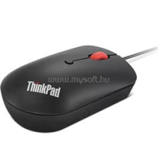 Lenovo ThinkPad USB-C Compact vezetékes egér (fekete) (4Y51D20850) egér